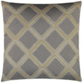 Hekla Patina Grey Throw Pillow With Insert