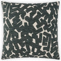 Hero Charcoal Black Throw Pillow With Insert