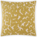 Hero Dijon Yellow Throw Pillow With Insert