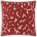 Hero Paprika Red Throw Pillow With Insert