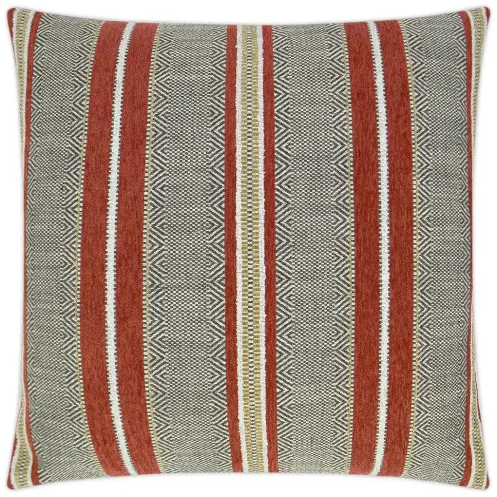 Highland Chili Red Throw Pillow With Insert