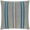 Highland Lake Blue Throw Pillow With Insert