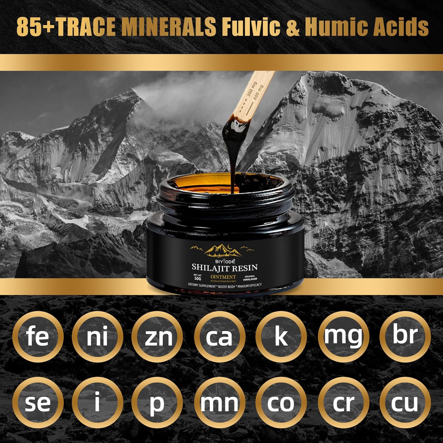 Pure Himalayan Shilajit Resin 30G