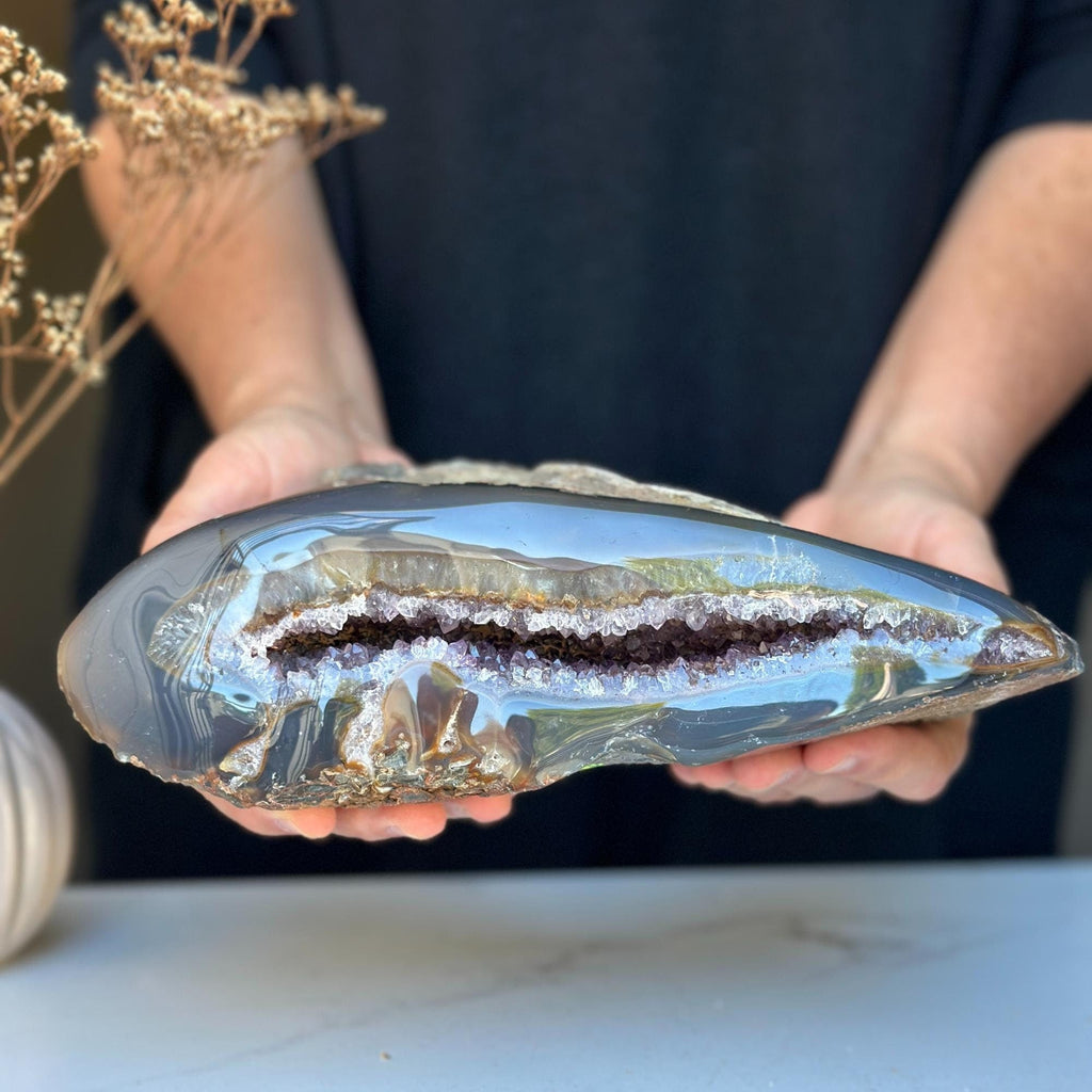 Huge Authentic Amethyst Geode Cave