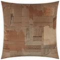Hurley Brown Brown Throw Pillow With Insert