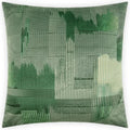 Hurley Green Green Throw Pillow With Insert