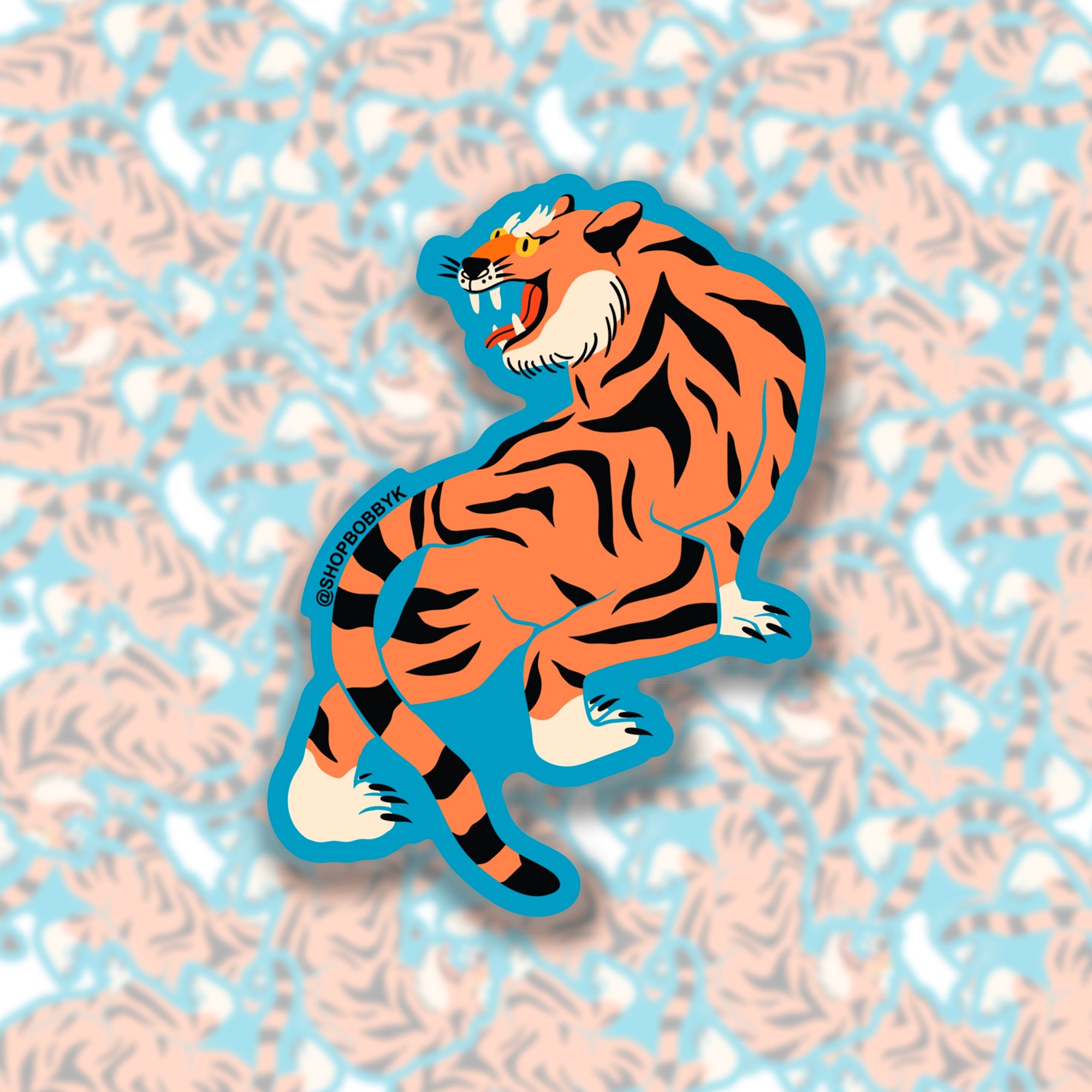 Tiger No. 2 Sticker