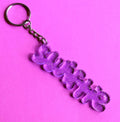 Swiftie Glitter Keychain
