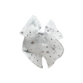 Sheer Sliver Twinkle Stars Elle Bow