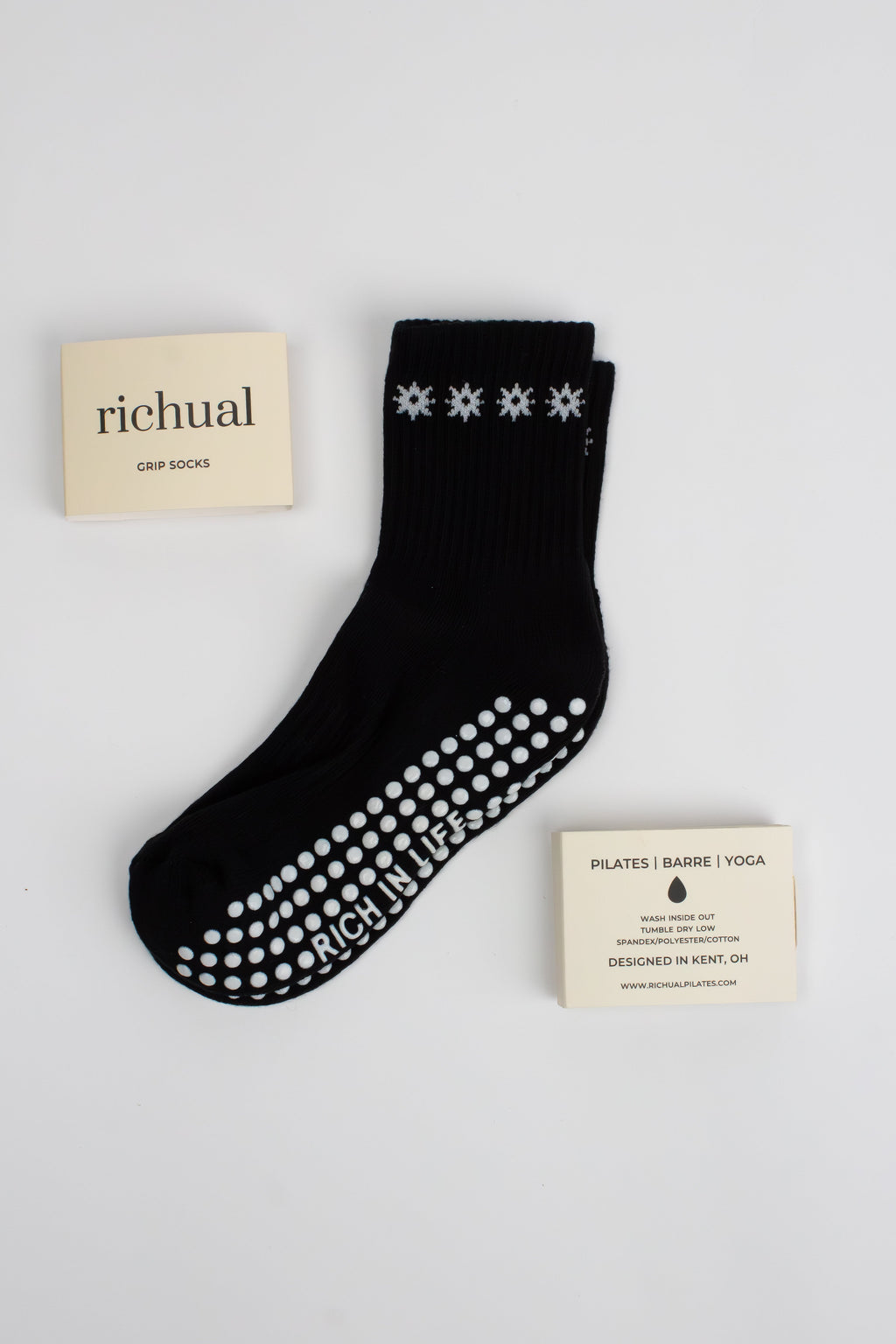 PREORDER: Rich in Life Grip Socks V2