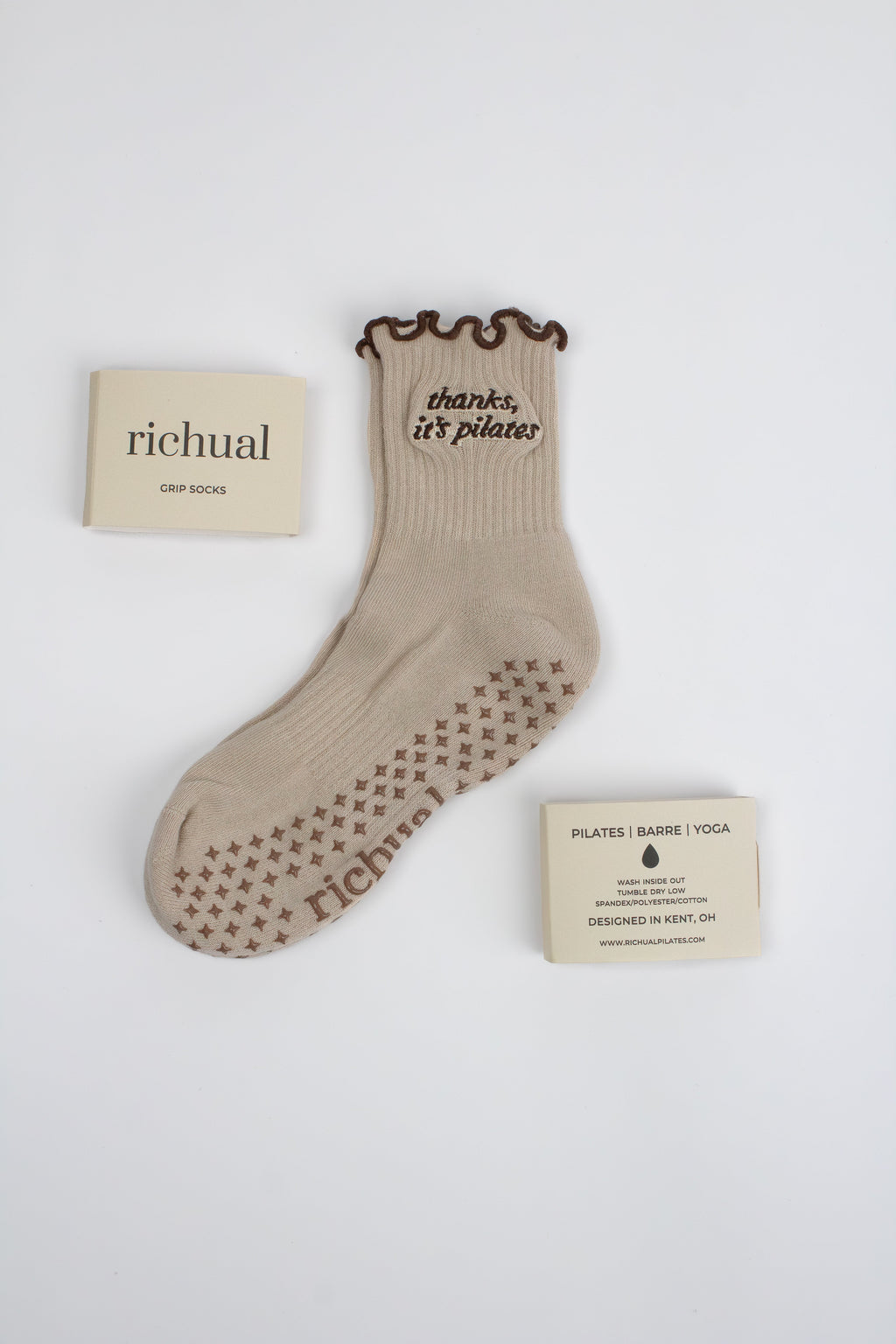 Thanks, It's Pilates Grip Socks