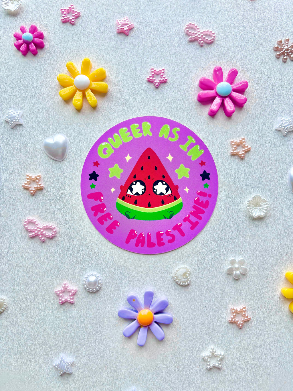 Free Palestine Sticker