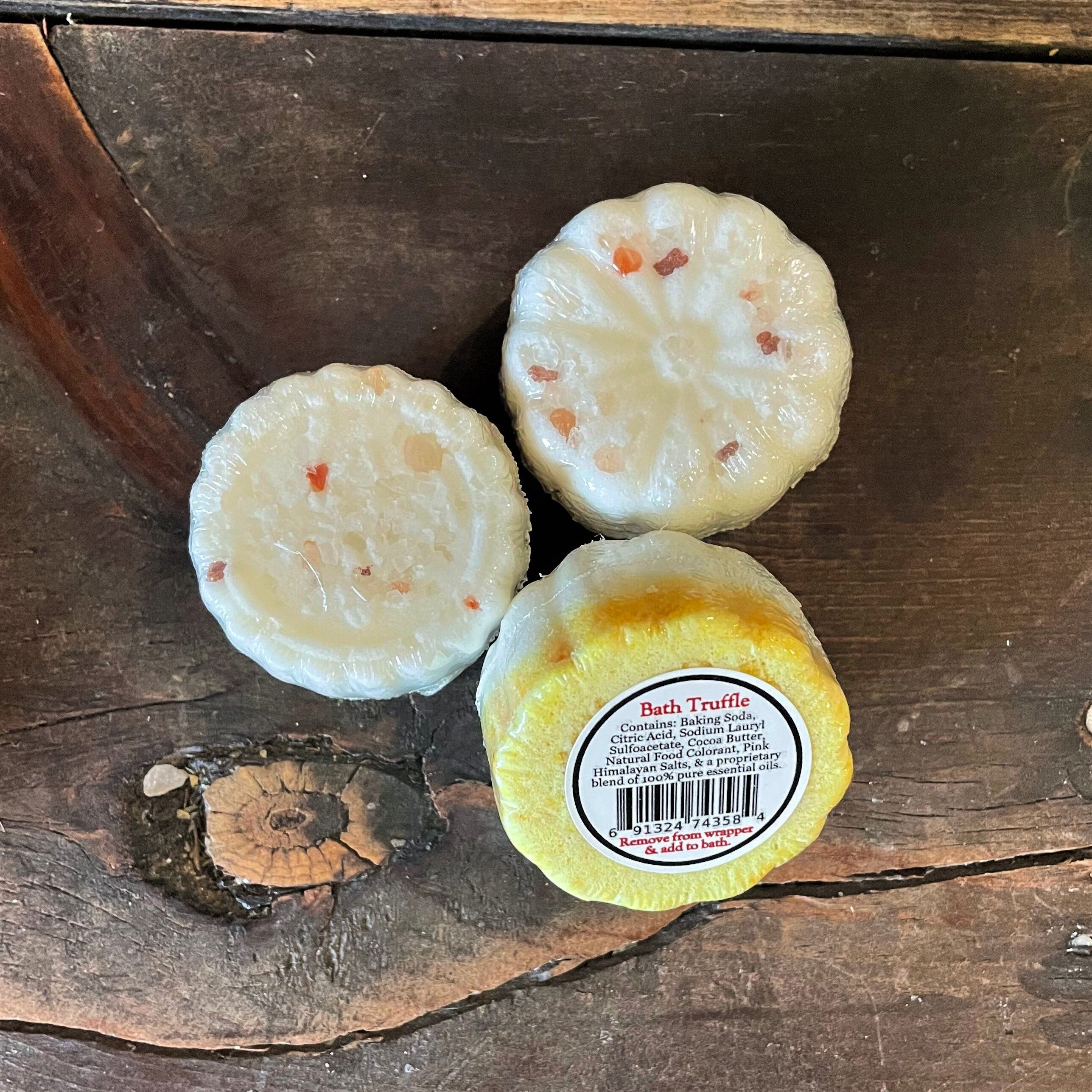 Bubble Bath Truffles - Mini Bubble Bath Bombs with Cocoa & Mango Butter