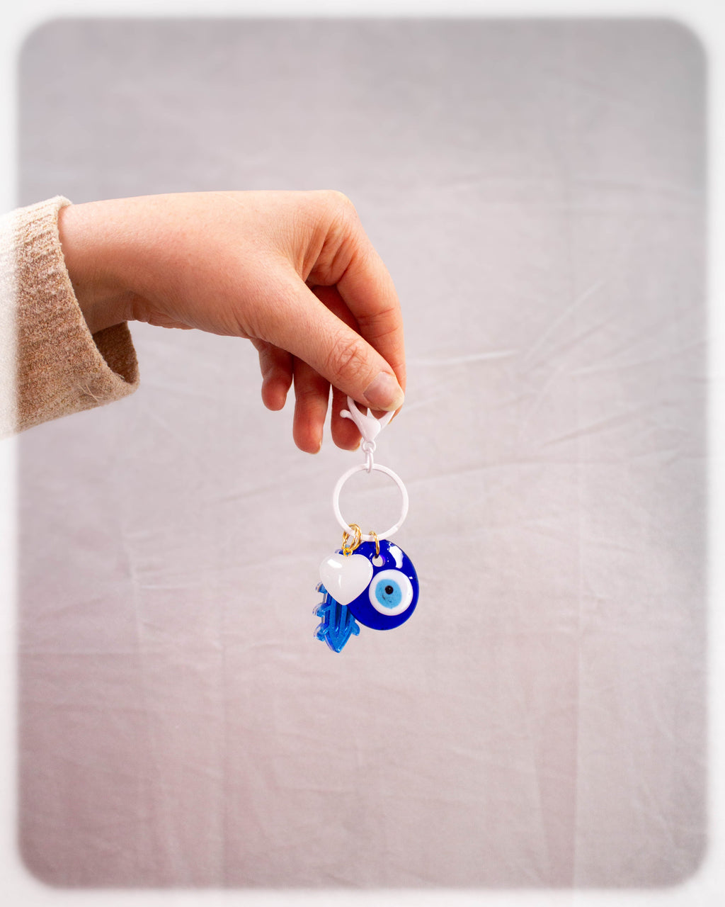 Love is Blue Bag Charm