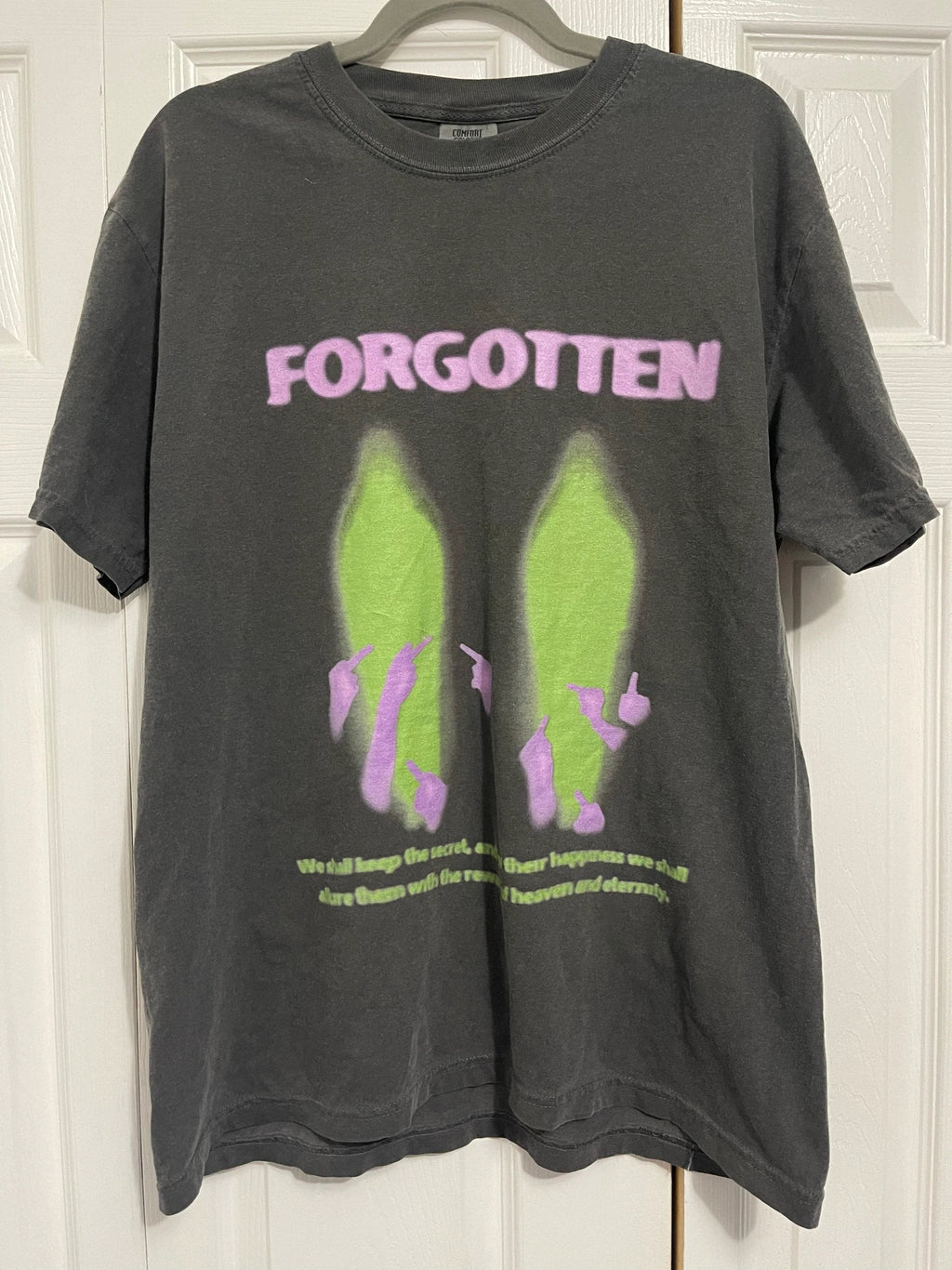 Paranormal Forgotten Garment Dyed Streetwear Tee