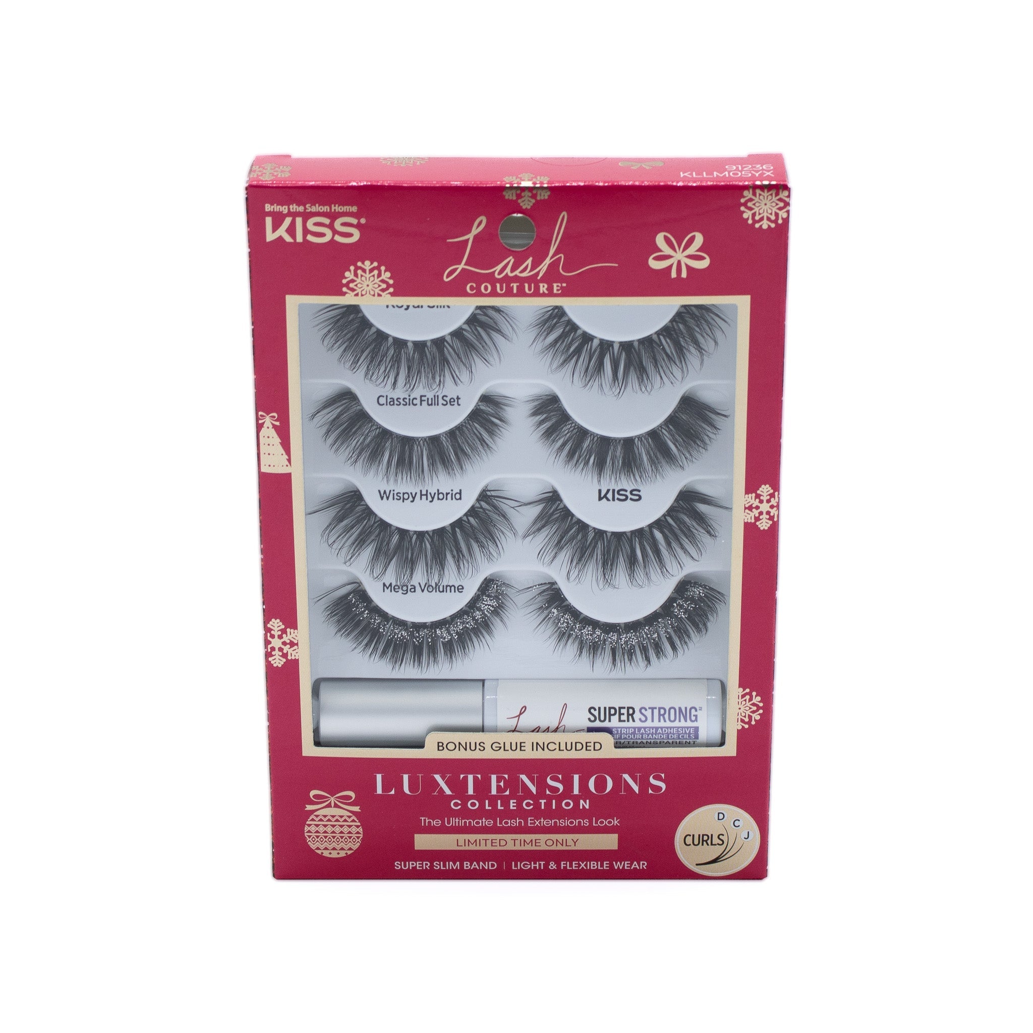 KISS 91236 Lash Couture LuXtensions Collection MultiPack - New