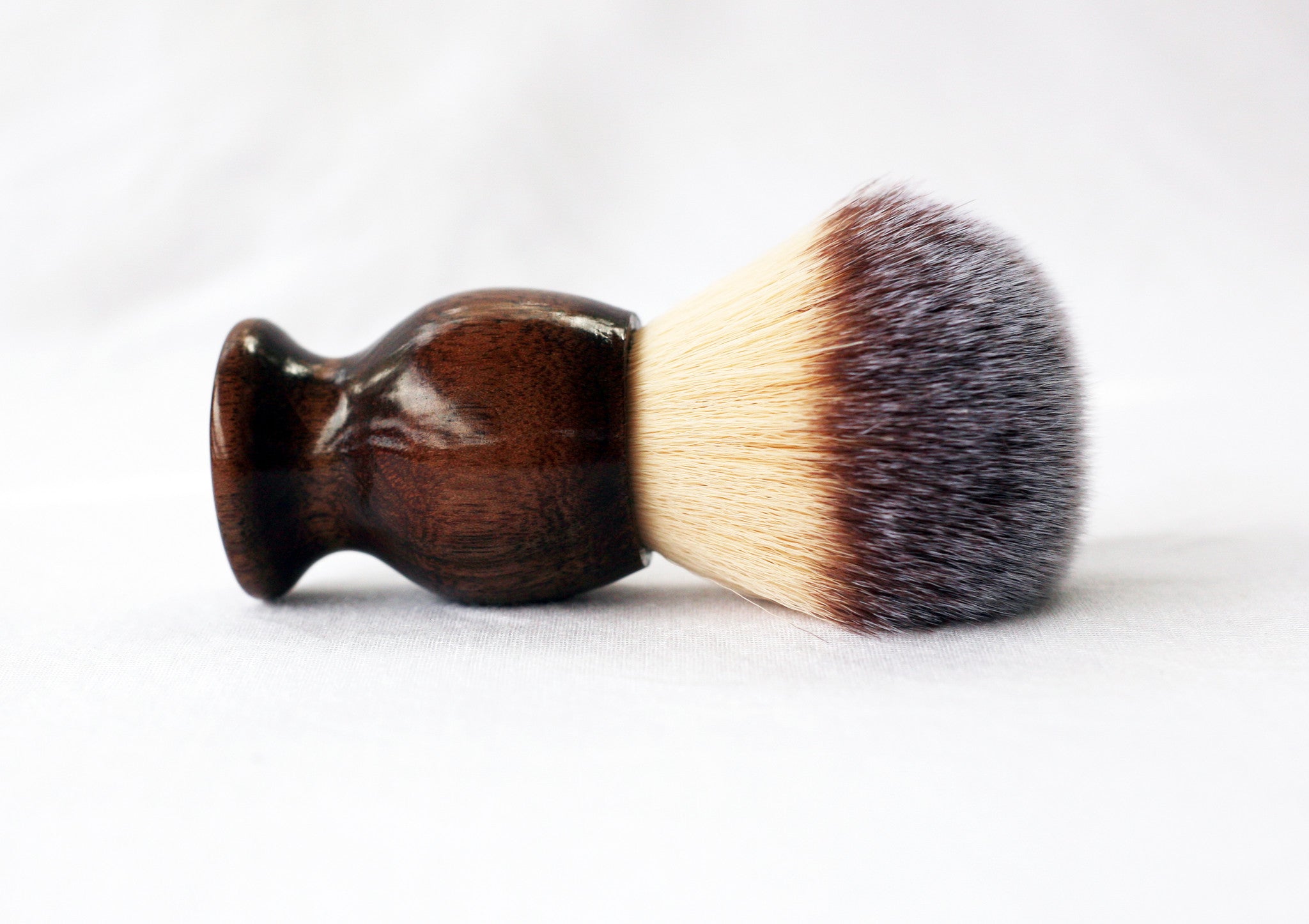 Walnut plisson Lather shave Brush