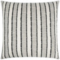 Inca Trail Domino Black Throw Pillow Insert