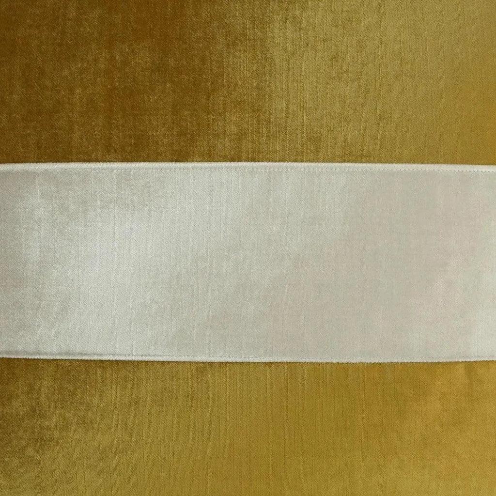 Iridescence Band Citron Brown Throw Pillow Insert