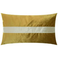 Iridescence Band Lumbar Citron Yellow Throw Pillow