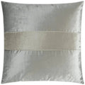 Iridescence Band Silver Throw Pillow Insert