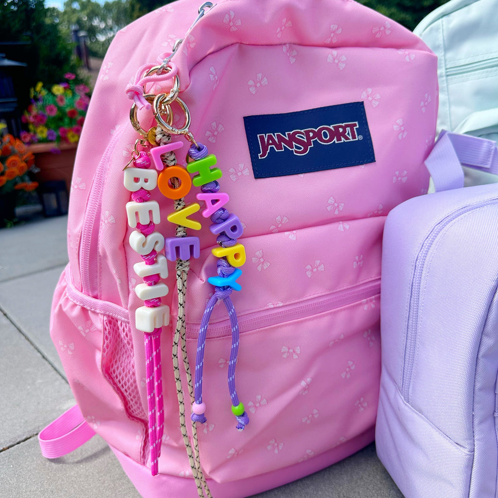 HAPPY ♡ bag charm