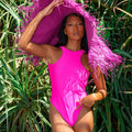 Jupiter One-piece Swimsuit in Hot Pink