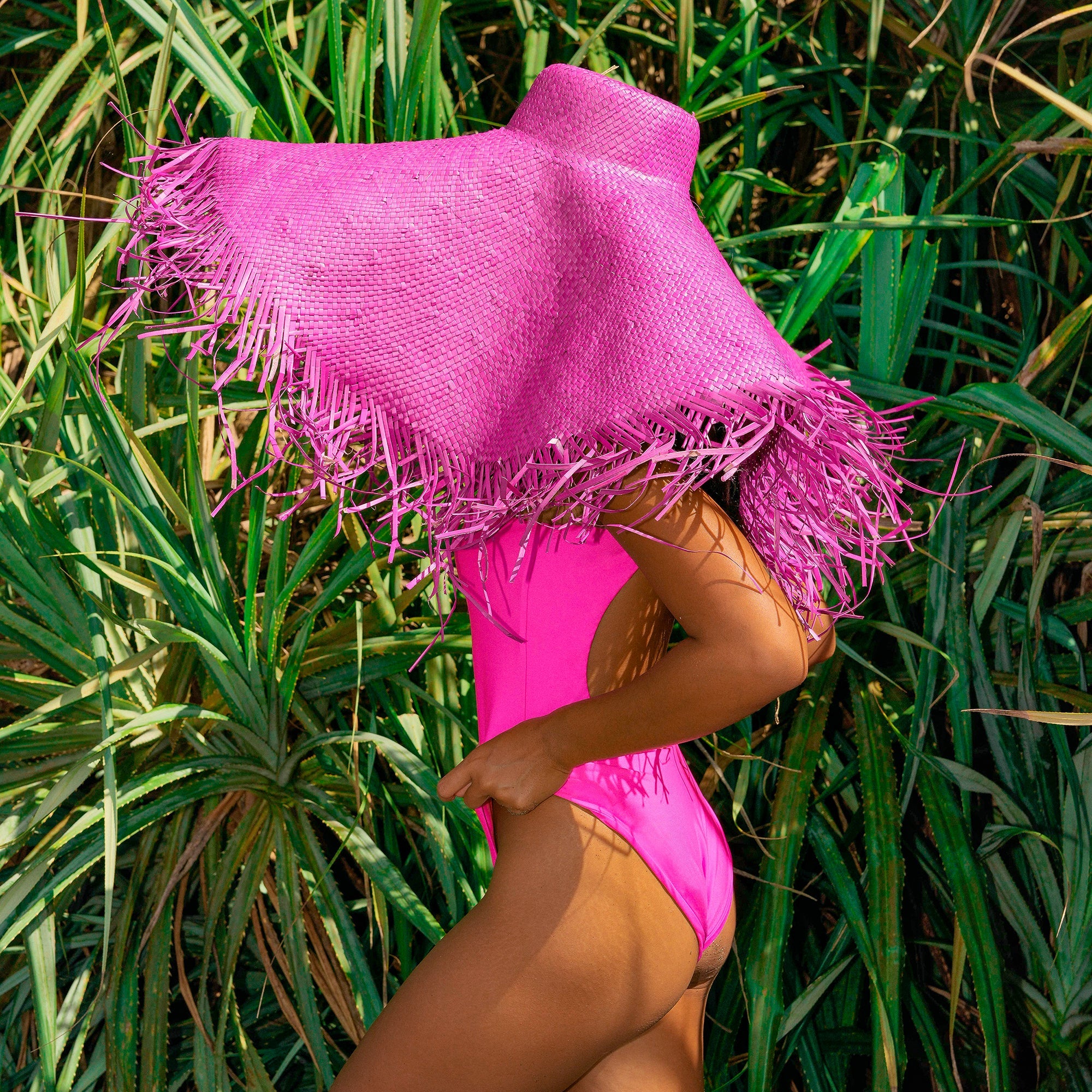 Jupiter One-piece Swimsuit in Hot Pink
