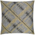 Julian Grey Throw Pillow With Insert
