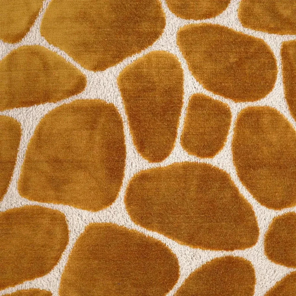 Kalani Amber Brown Throw Pillow With Insert