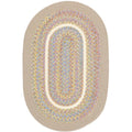 Kids' Isle Braided Oval Reversible Area Rugs
