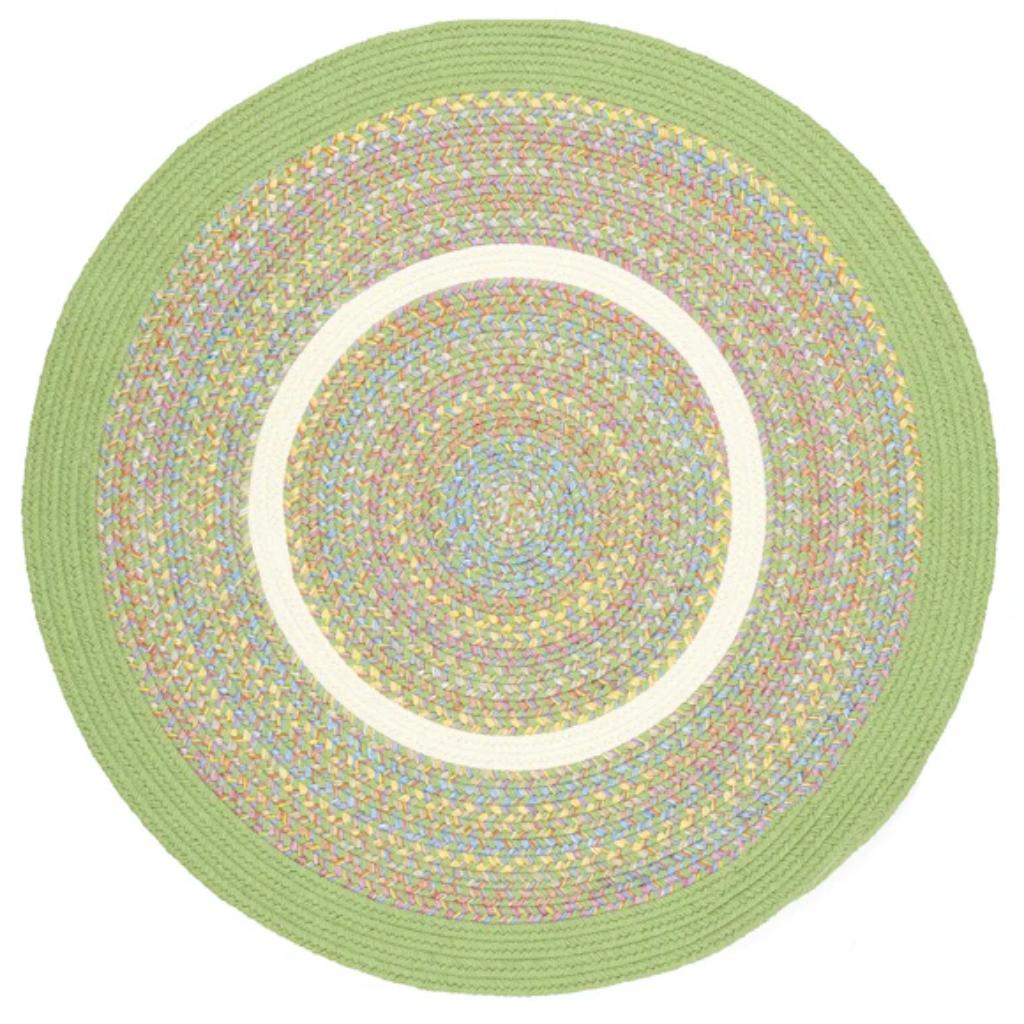 Kids' Isle Braided Round Reversible Area Rugs