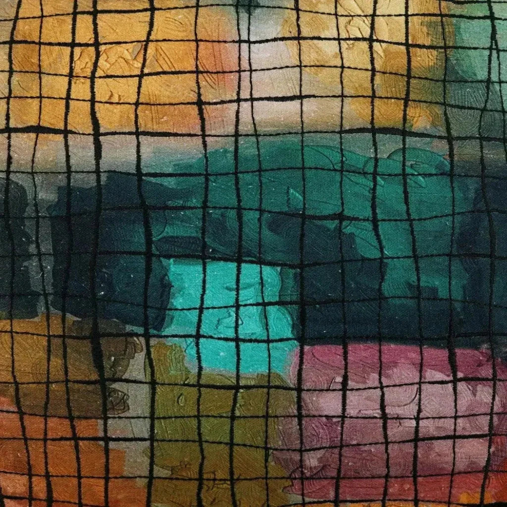 Klee Multi Color Throw Pillow With Insert