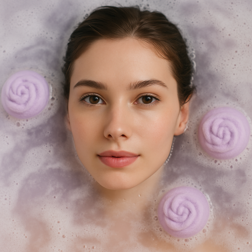 EvolutionUSA Lavender Dreams Bath Bombs for Women – 12 Organic Flower Bath Fizzer, Lush Lavender Bath Bombs for Girls, Womens Bathbomb, Lush Gift for Valentine, Easter, Birthday, Mothers Day, Self Care