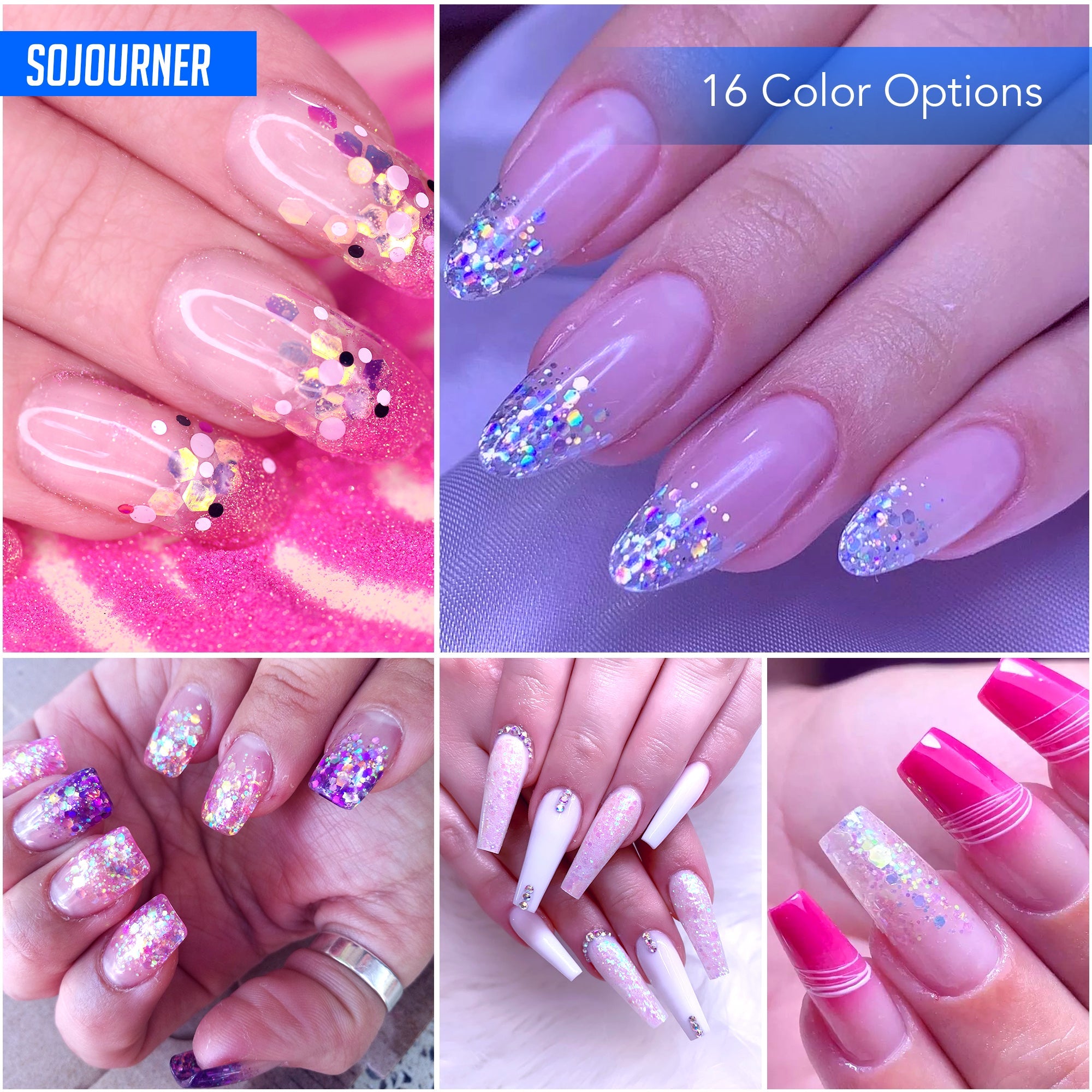 Fairy Tears Chunky Holographic Body Glitter I 16 Colors