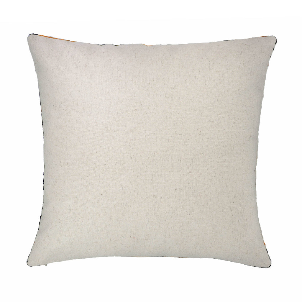 Labyrinth Silk Velvet Ikat Pillow Cover 20 X 20