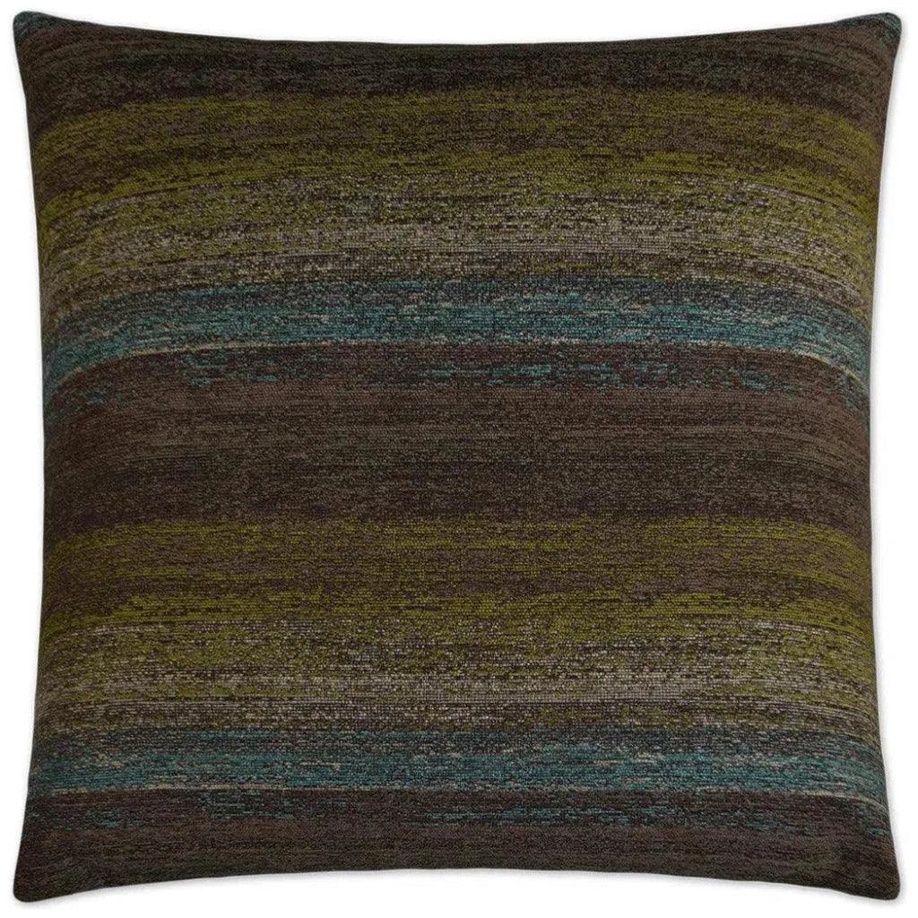 Landscape Lagoon Chocolate Brown Throw Pillow Insert