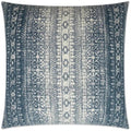 Laplander Blue Throw Pillow With Insert