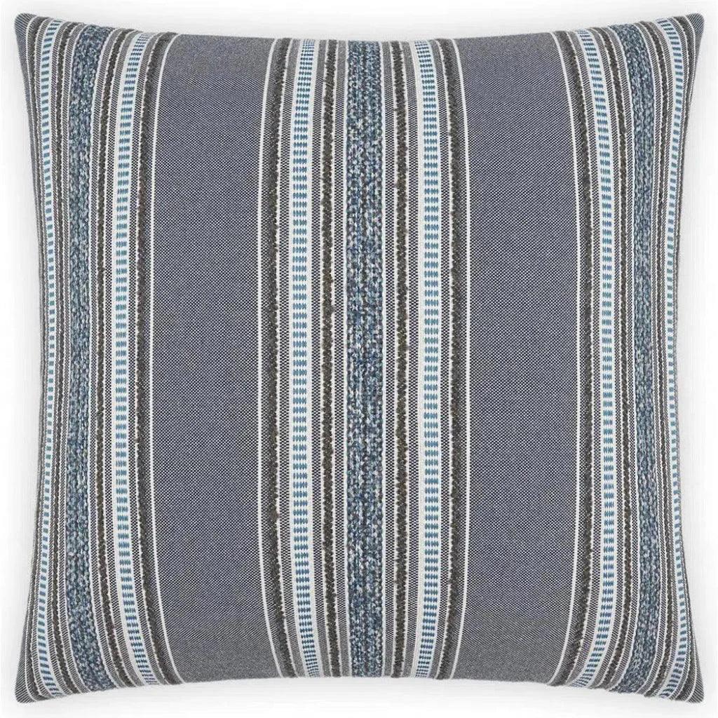 Larsen Indigo Blue Throw Pillow With Insert