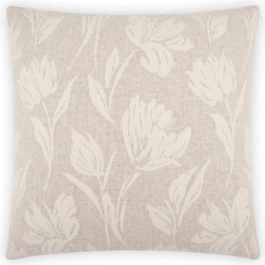 Laurel Off-White Throw Pillow With Insert