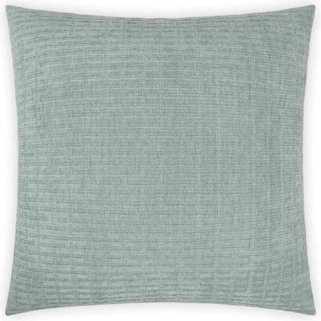 Lift Spa Light Teal Throw Pillow With Insert