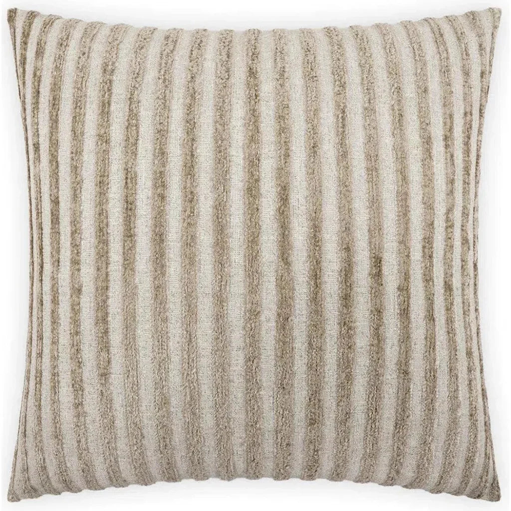 Limits Taupe Throw Pillow With Insert