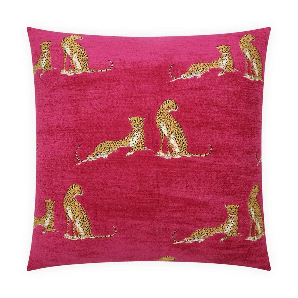 Little Iris Handmade Cotton Throw Pillow