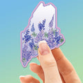 Maine Lupine Sticker