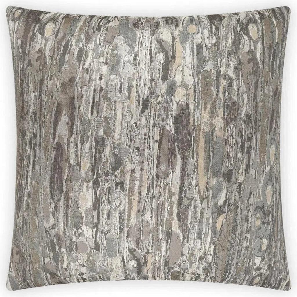 Lynn Grey Throw Pillow With Insert