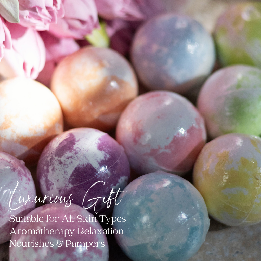 EvolutionUSA Mother’s Day Bath Bombs for Women – 12 Beautiful Bath Bombs for Mom, Thoughtful Mother’s Gift of Luxury & Relaxation, Gorgeous Bath Balls Set, Lush Aramotherpy Bathbombs, Gift Set Women