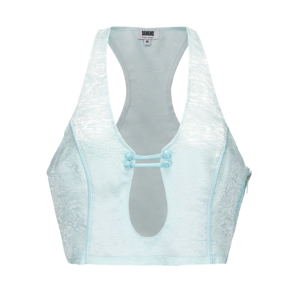 Bu Sleeveless Top Jade Blue