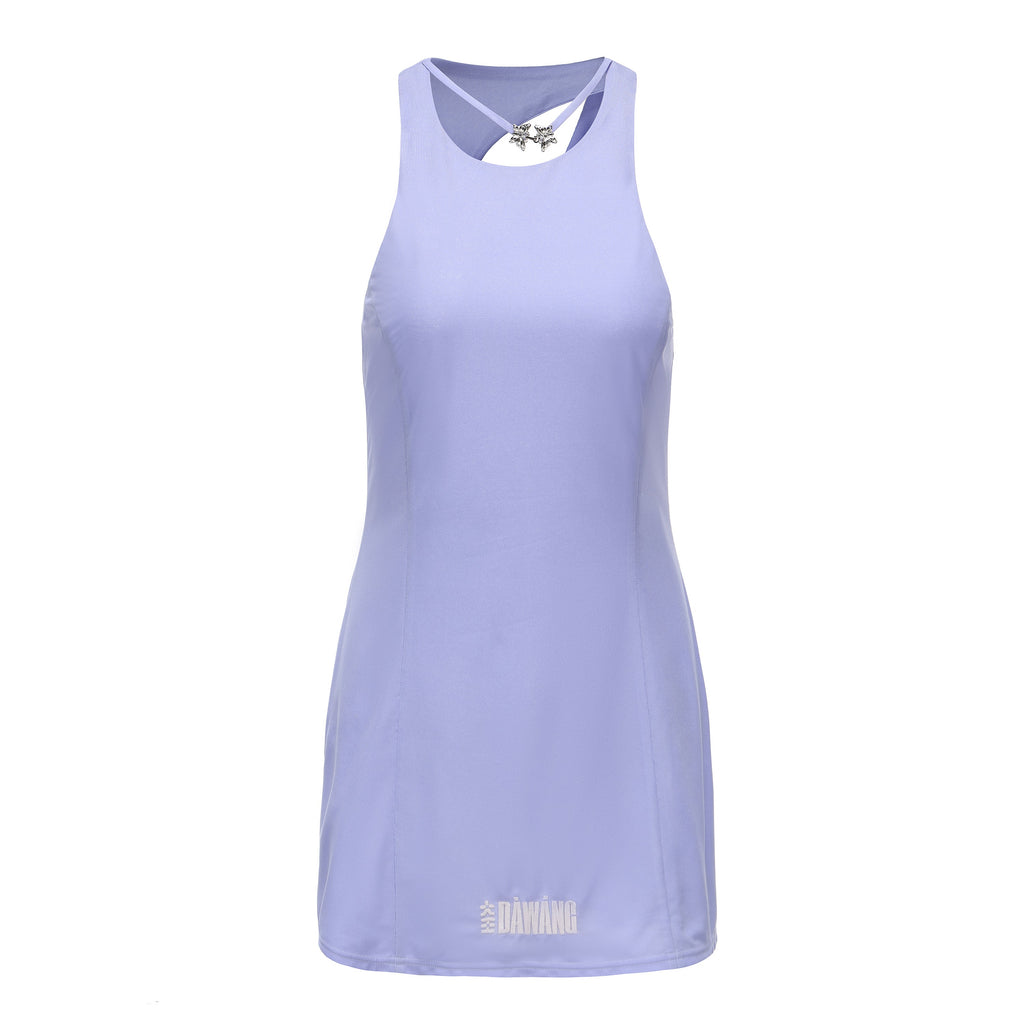 Hu Sleeveless Mini Dress