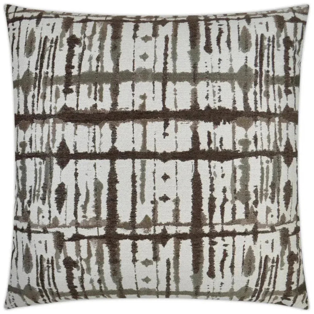 Maddox Latte Chocolate Brown Throw Pillow Insert