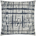 Maddox Slate Blue Throw Pillow With Insert
